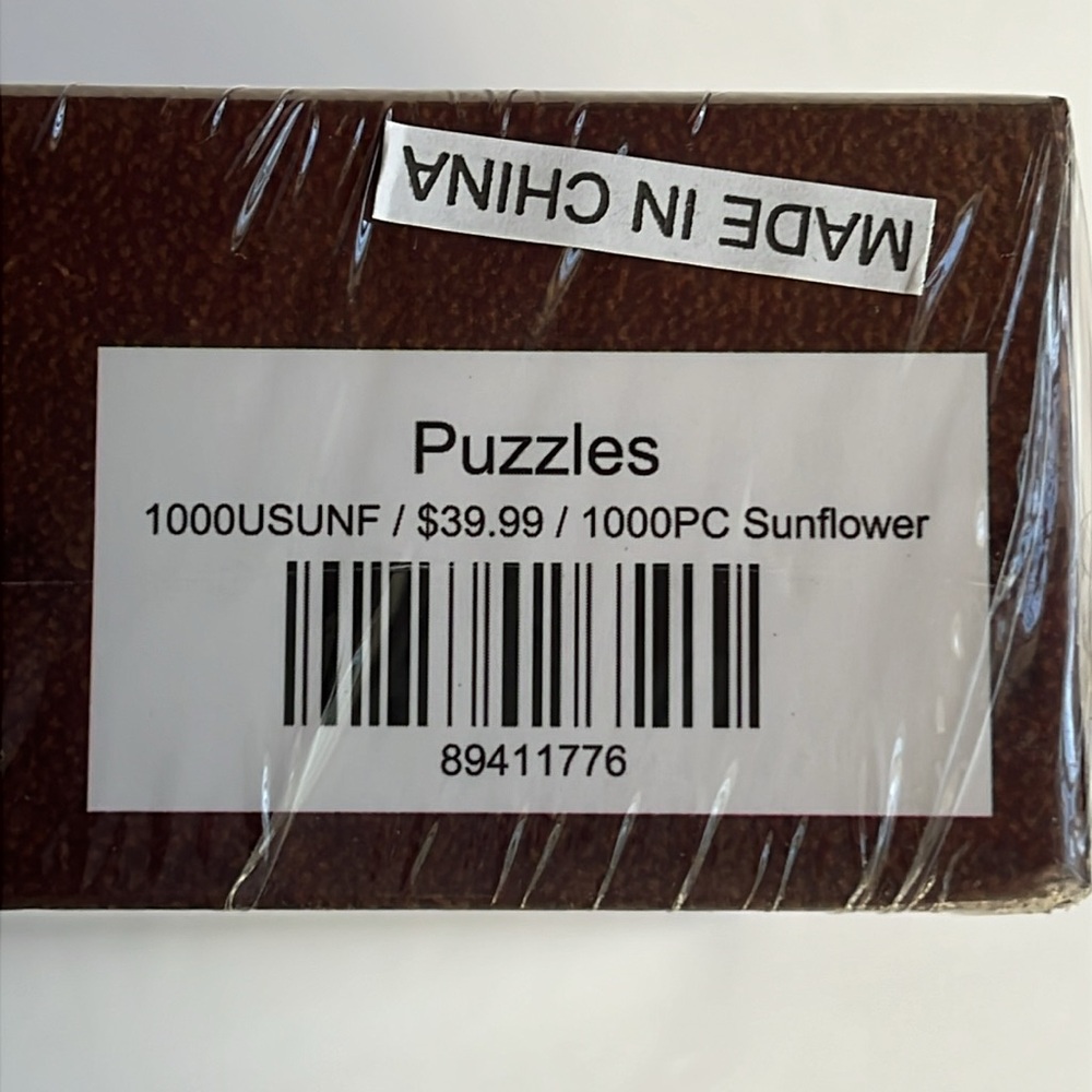 Van Gogh Sunflowers 1000 Piece Puzzle Museum Collection NWT - Picture 7 of 8